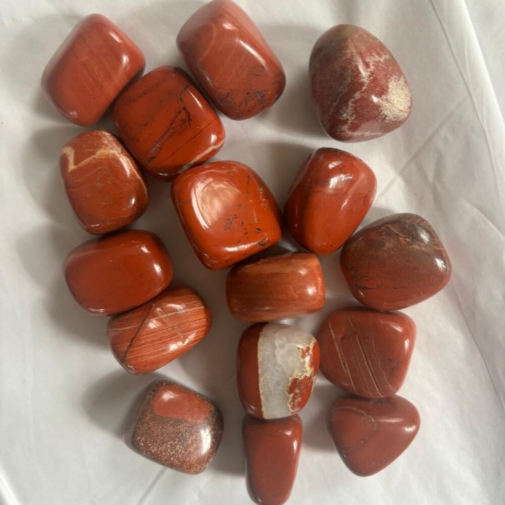 Red Jasper Crystals BULK Tumbled